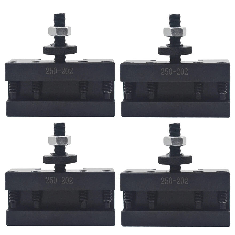 4Pcs BXA #2 Quick Change Tool Post Holder for Various Lathes (250-202)
