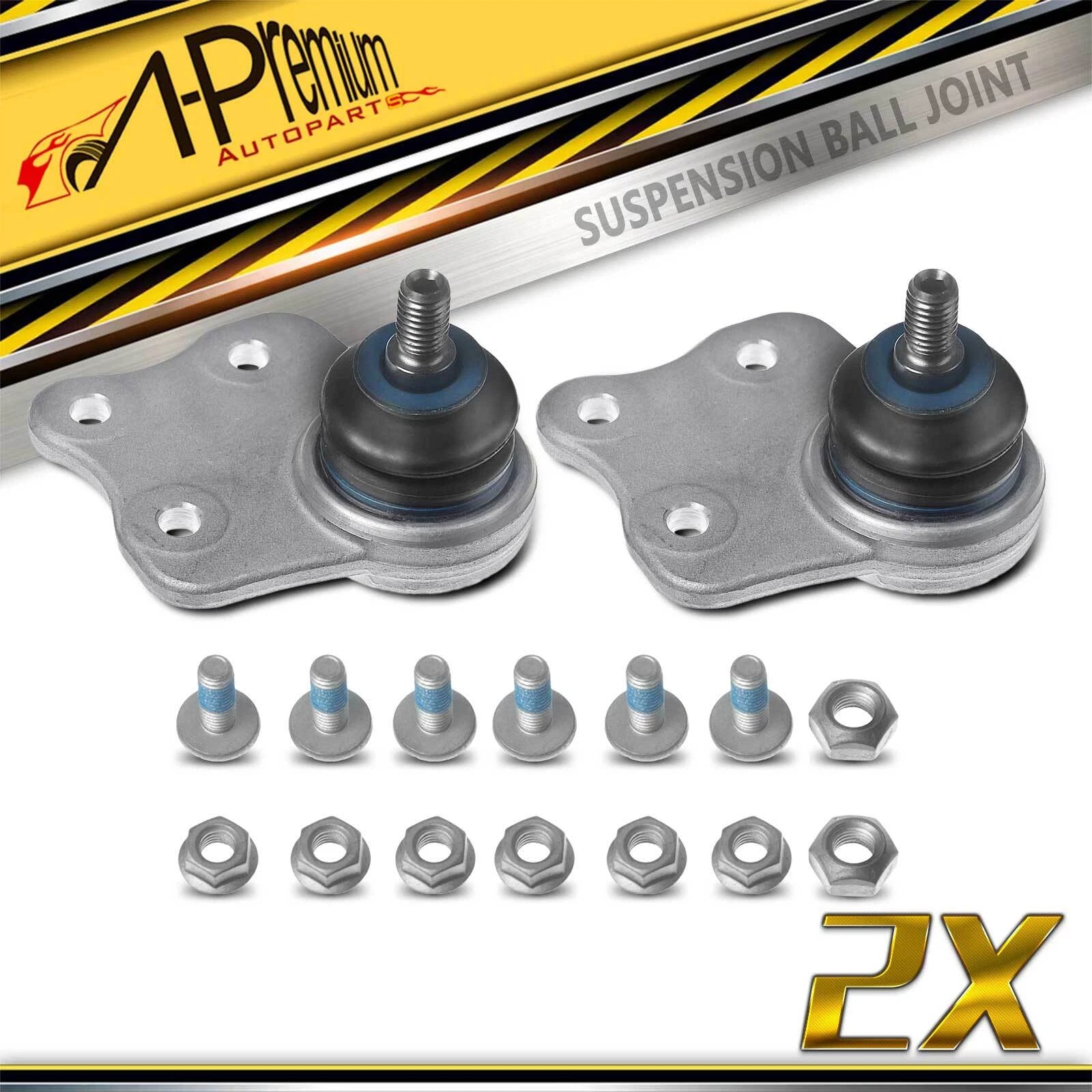 2X Front Upper Ball Joint for Mercedes-Benz CLS550 (2006)