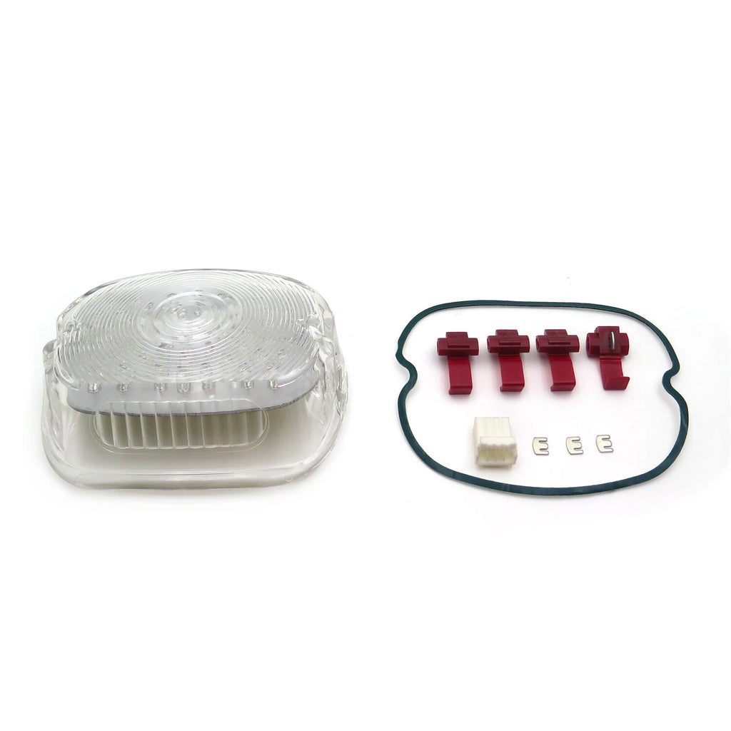 Clear LED Tail Brake Turn Light for Harley Sportster Softail Dyna (1999–2007)