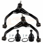 2X Upper Control Arm + 2X Lower Ball Joints Kit for Jeep Liberty (2008–2012)