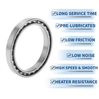 Deep Groove Ball Bearing 6809 for Scooter Skateboard Wheel (P0 45x58x7mm)