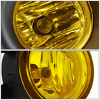 Fog Light Set for Honda Civic Coupe Sedan (2019–2020) Amber Lens w/Bezel+Switch