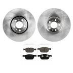 Front Brake Disc Rotors and Pads Kit for Volvo XC90 (2003–2014)