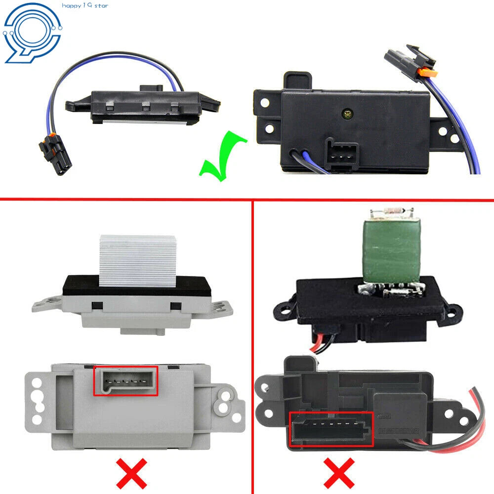 Blower Motor Resistor for GMC Cadillac (2003–2006)