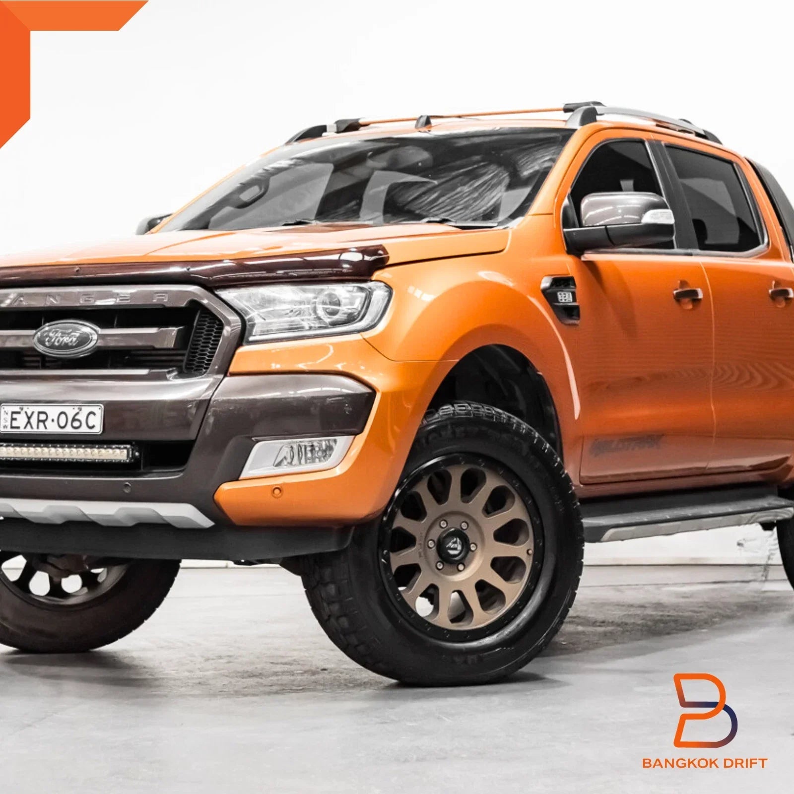 Wildtrak Front Door Graphics Stickers for Ford Ranger PX MkII (15-18)