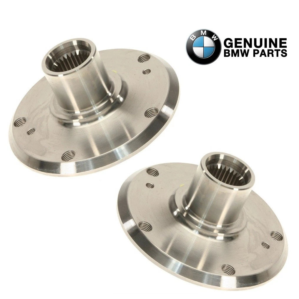 Set of 2 Rear Wheel Hubs Drive Flange for BMW E46 E60 E63 E64 E85 E86