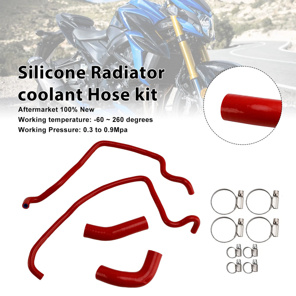 Silicone Radiator Coolant Hose Kit for Rocket 3 (2019–2024) Red