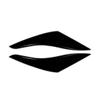 Gloss Black Tail Light Eye Lids Covers for VW Polo Hatchback (2018–2021)