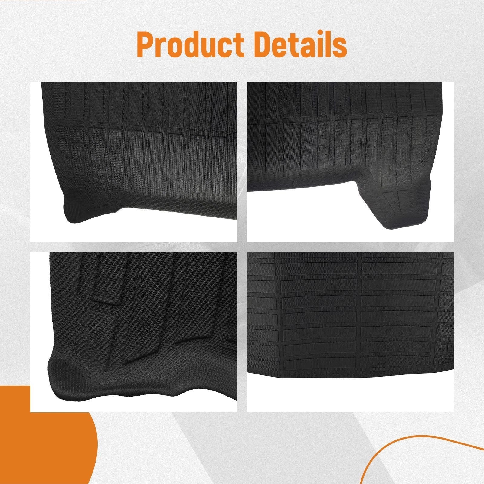 Anti-Slip Cargo Liner for Cadillac XT4 (2019-2024) TPE Waterproof
