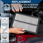 Engine Air Filter 2.0L L4 for BMW 228i Base (2014 - 2016)