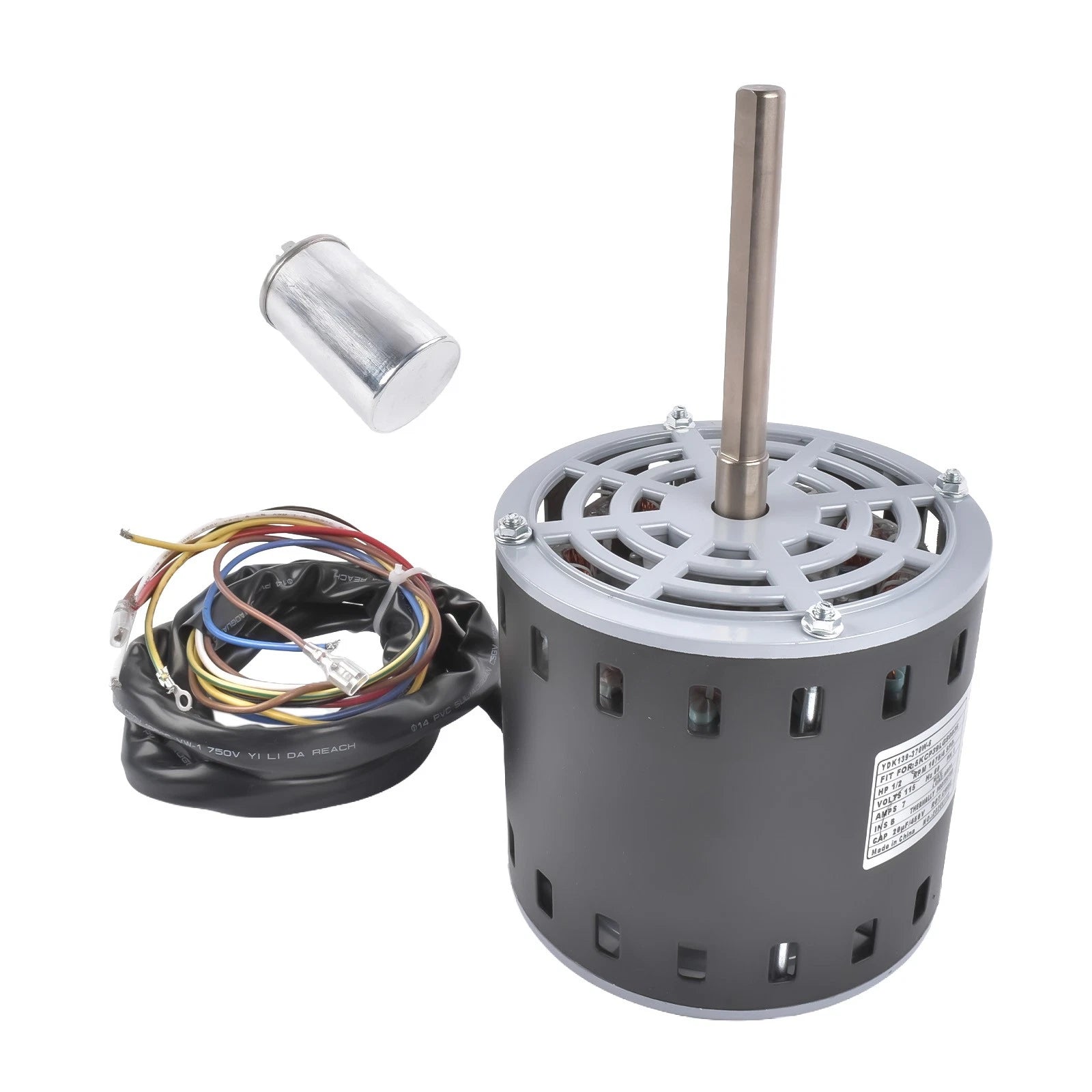 Furnace Blower Motor for GE (115V, 1/2 HP, 1075 RPM)