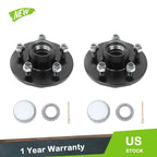 Set of 2 Pre-Assembled 5-Lug Trailer Wheel Hubs for 3 (Year Range)