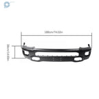 Split-Type Steel Front Bumper with Fog Light Hole for Ram 1500 (2019-2024)
