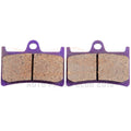 Set of 2 Front Carbon Fiber Brake Pads for Yamaha YZF-R6 (2005–2007) FZ1 (2006–2012)