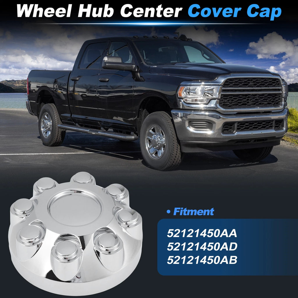 Silver Tone Wheel Hub Center Cap for Dodge Ram 1500 (2006–2008) No. 52121450AA