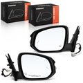 Pair Power Mirror with Manual Fold Blind Spot for Toyota Highlander (2018-2019)