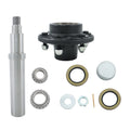 6 on 5.5 Trailer Axle Hub Kit with Circular Spindle Bearing (5200lbs)
