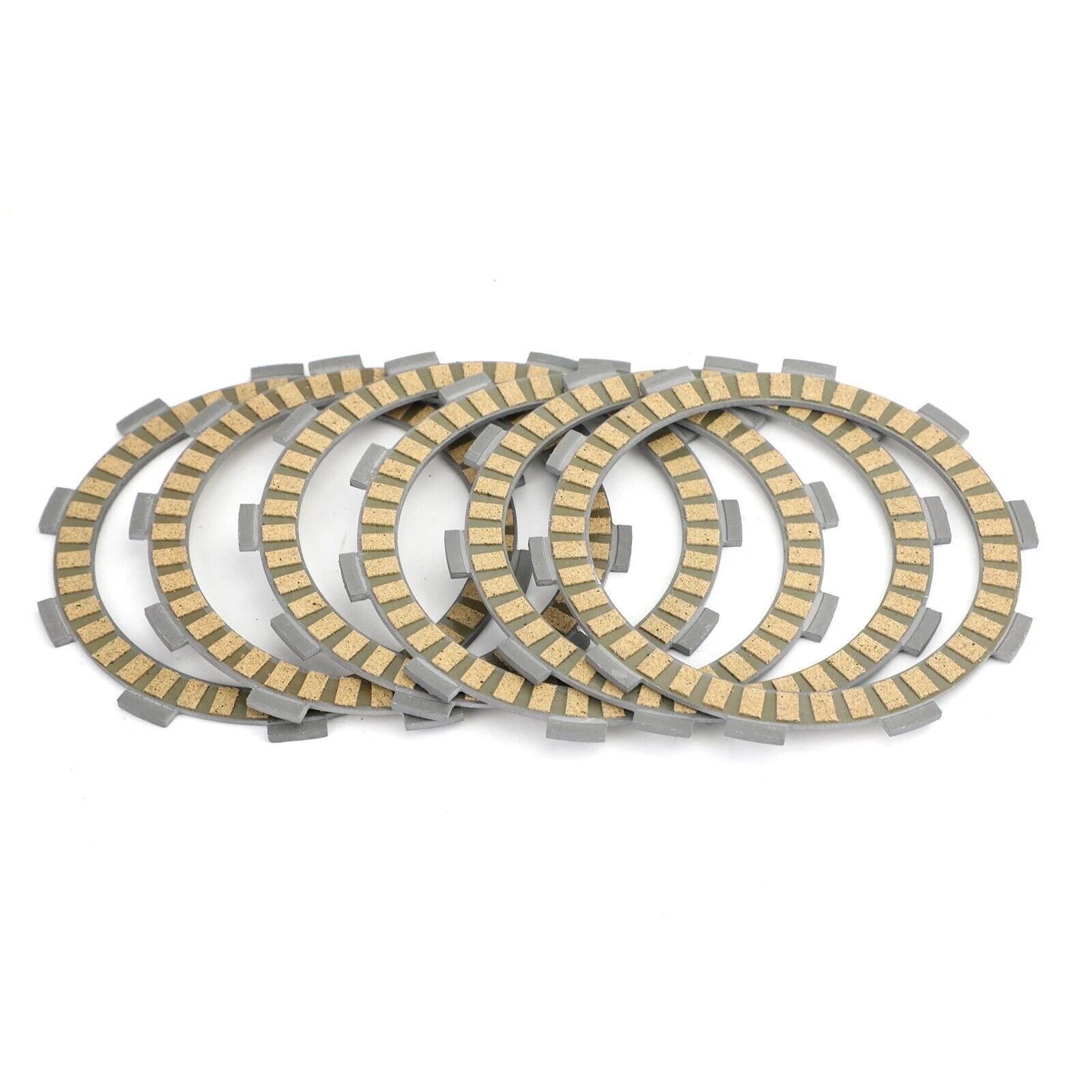 Clutch Kit Steel & Friction Plates for Yamaha DT SDR TDR TZR 125 (1988–2007)