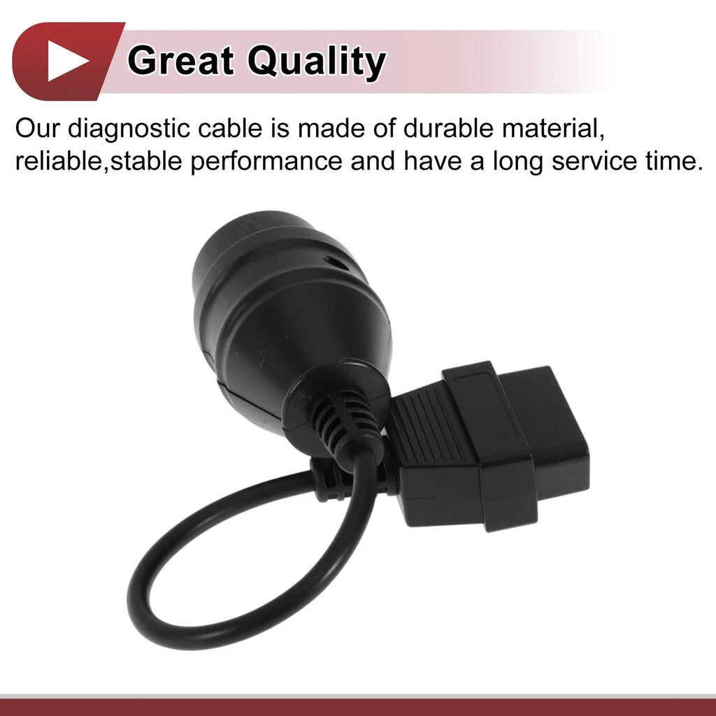 38 Pin OBD1 to 16 Pin OBD2 Car Diagnostic Connector Adapter Cable