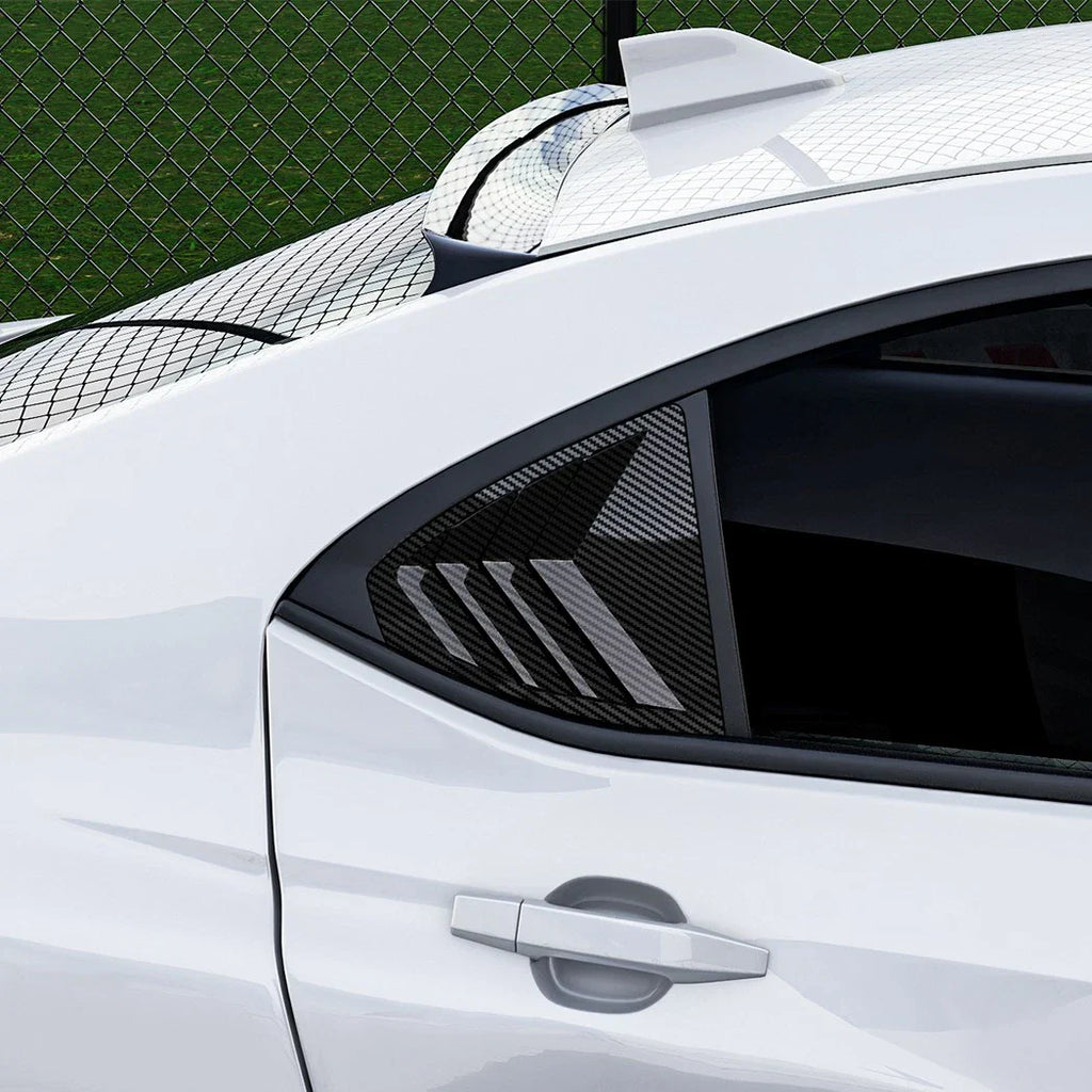 Rear Quarter Glass Window Vent Louver Cover for Subaru WRX (2022–2025)