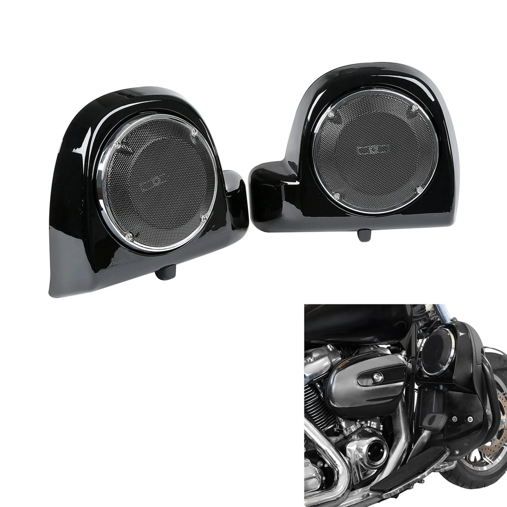 Lower Vented Fairing Speaker Pods Grills for Harley Touring (2014–2024)