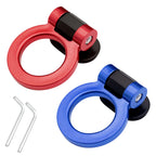 2pcs Racing Style Tow Hook Ring Sticker for Universal Trailer (Universal)