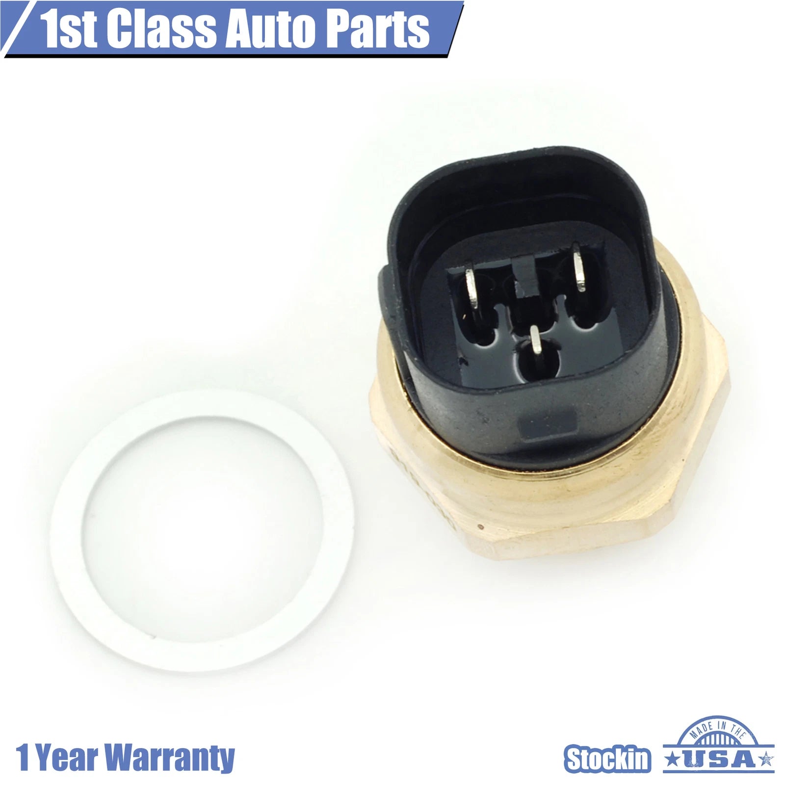 Engine Coolant Fan Temperature Sensor for Volkswagen EuroVan Cabrio (1993-2005)