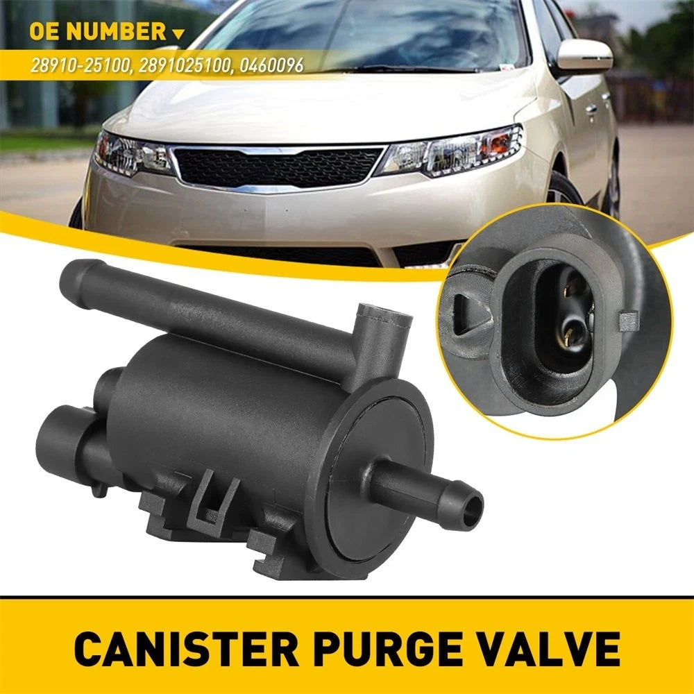 Vapor Canister Purge Valve for Hyundai Kia 2.0L 2.4L (2006–2014) 28910-25100 EXV