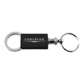 Black Anodized Aluminum Valet Keychain - Officially Licensed for Chrysler