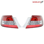 Set of 2 Red Rear Brake Tail Lights for Toyota Camry (2010–2011)