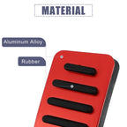 2X Brake Pedal Pad Gas Pedal Cover for Volkswagen Arteon (2019–2021) Red