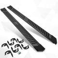 Set of 2 Running Boards for Ford F150 Super Cab (2004–2014) Black Nerf Bar