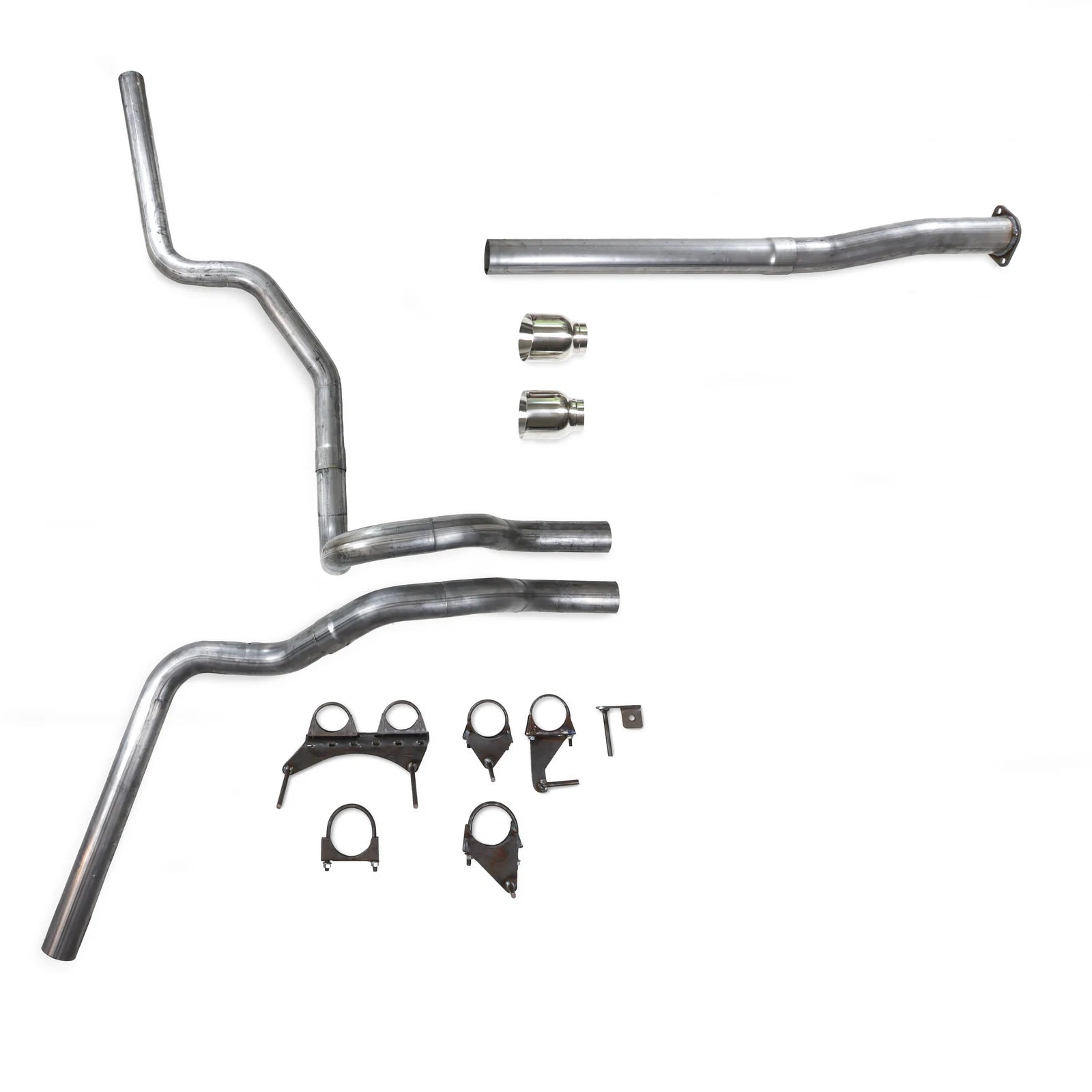 Dual Exhaust Kit for Toyota Tacoma (2016–2023) 2.5" No Muffler