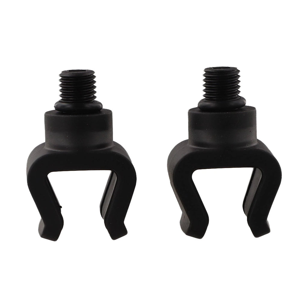 2X Non-Slip Carp Fishing Rod Rest Head with 38 Thread for Rod Holders