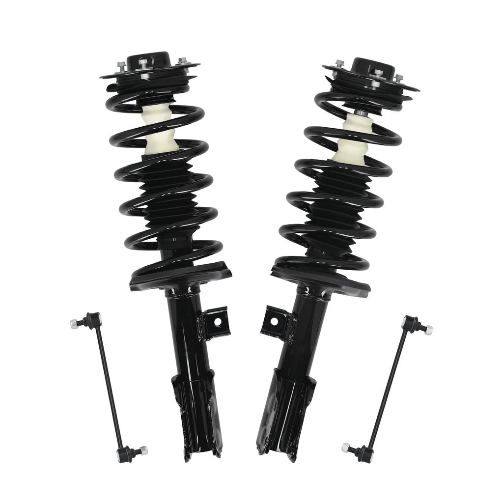 Set of 4 Front Complete Strut & Sway Bar Link for Equinox Terrain (2010–2017) 172526