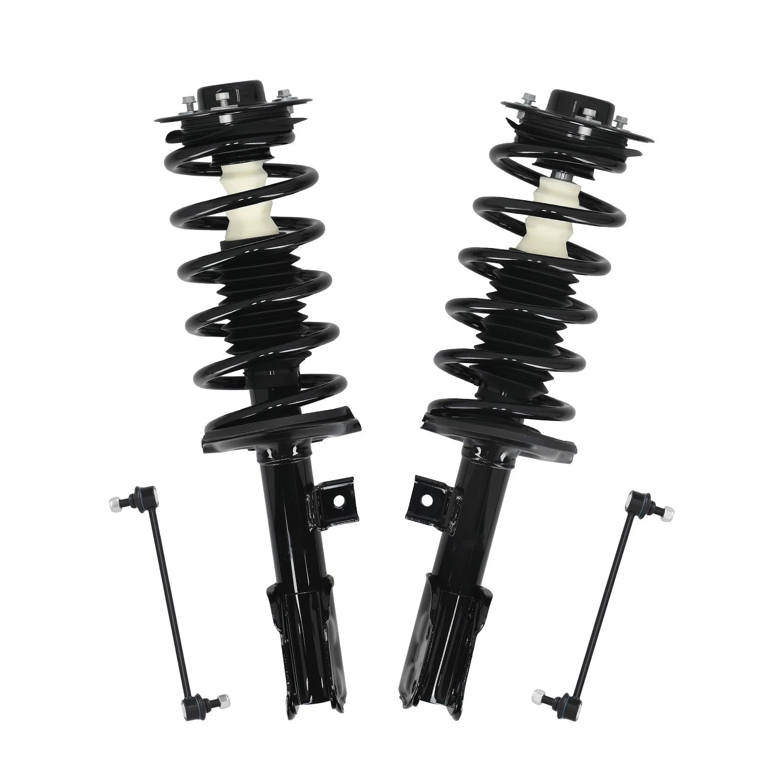 Set of 4 Front Complete Strut & Sway Bar Link for Equinox Terrain (2010–2017) 172526