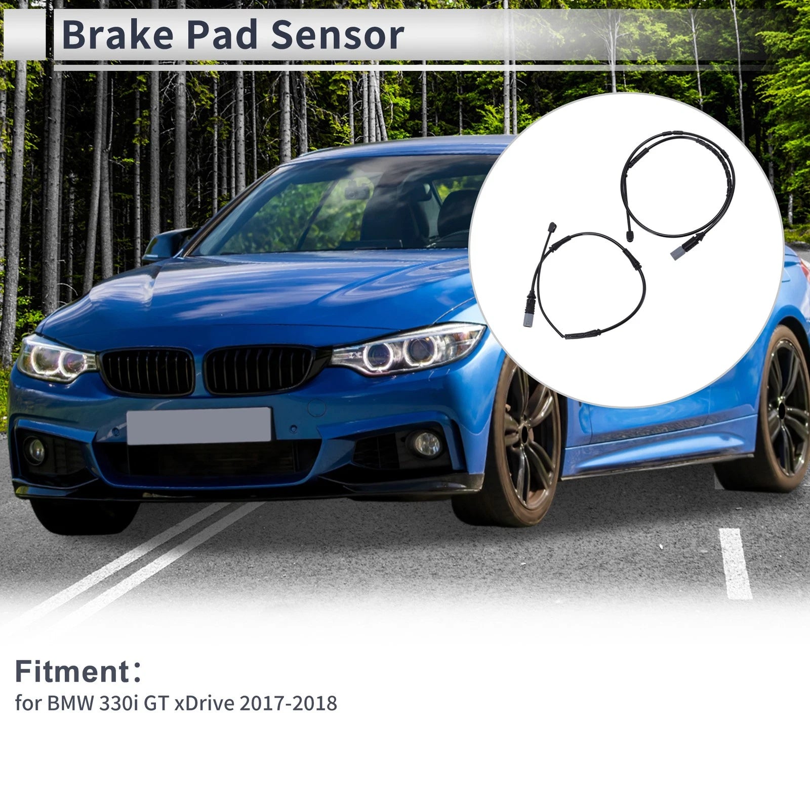 Brake Pad Wear Sensor No. 34356792289 for BMW 330i GT (2013–2019)