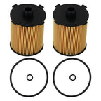 2x Oil Filter for Volvo S60 V60 XC60 XC90 2015-2023 2.0L L4 HU8014z 22432212