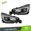Pair Headlight Assembly for Subaru Outback/Legacy (2018–2019) Clear Halogen
