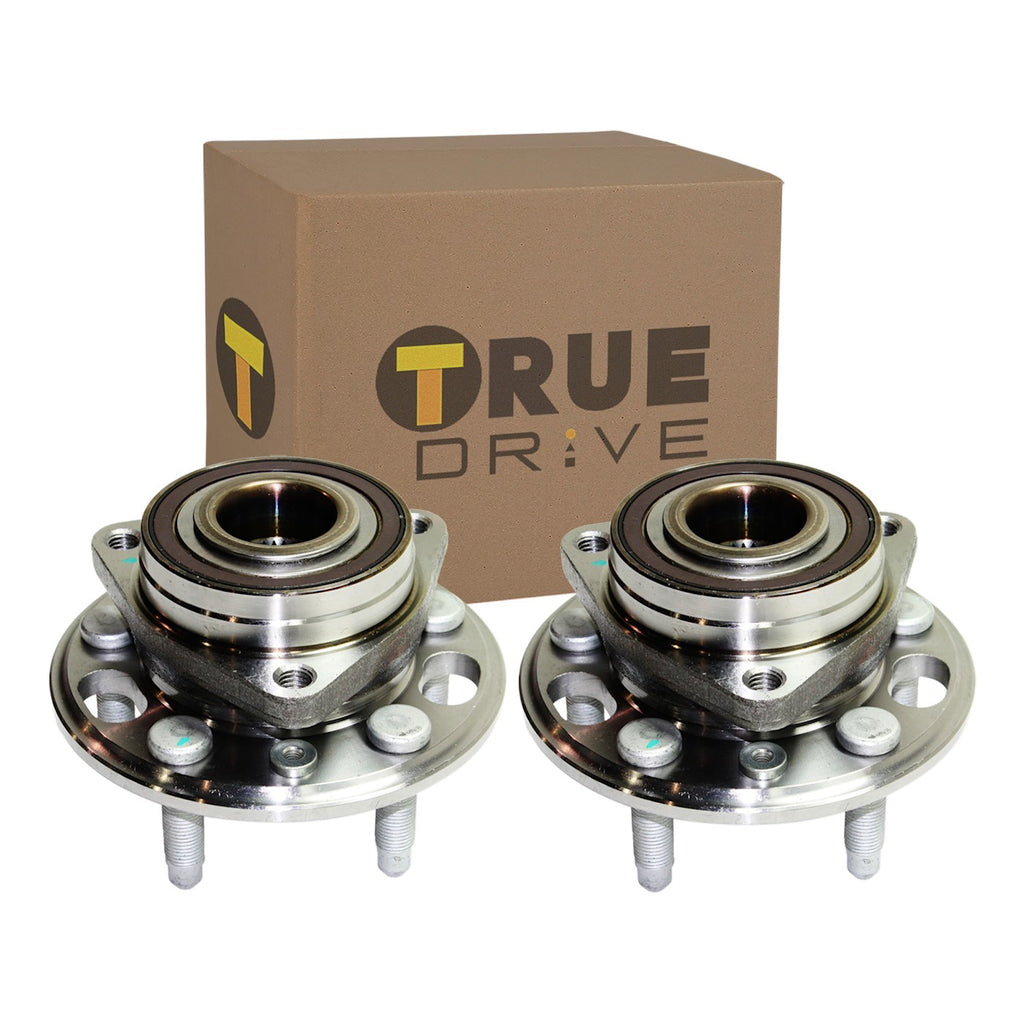Set of 2 Wheel Hubs for Chevrolet Equinox (2010–2017) AWD 5 Lug