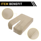 Center Console Lid Armrest Cover for Toyota Tundra (2007–2021) Microfiber Leather Beige
