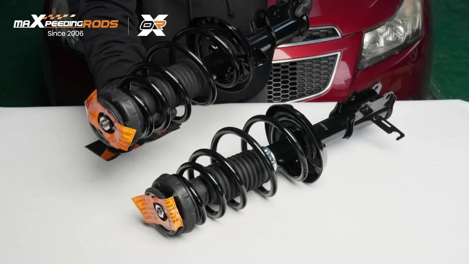 Front Struts w/ Coil Springs for Chevy Cruze FWD (2012–2015)