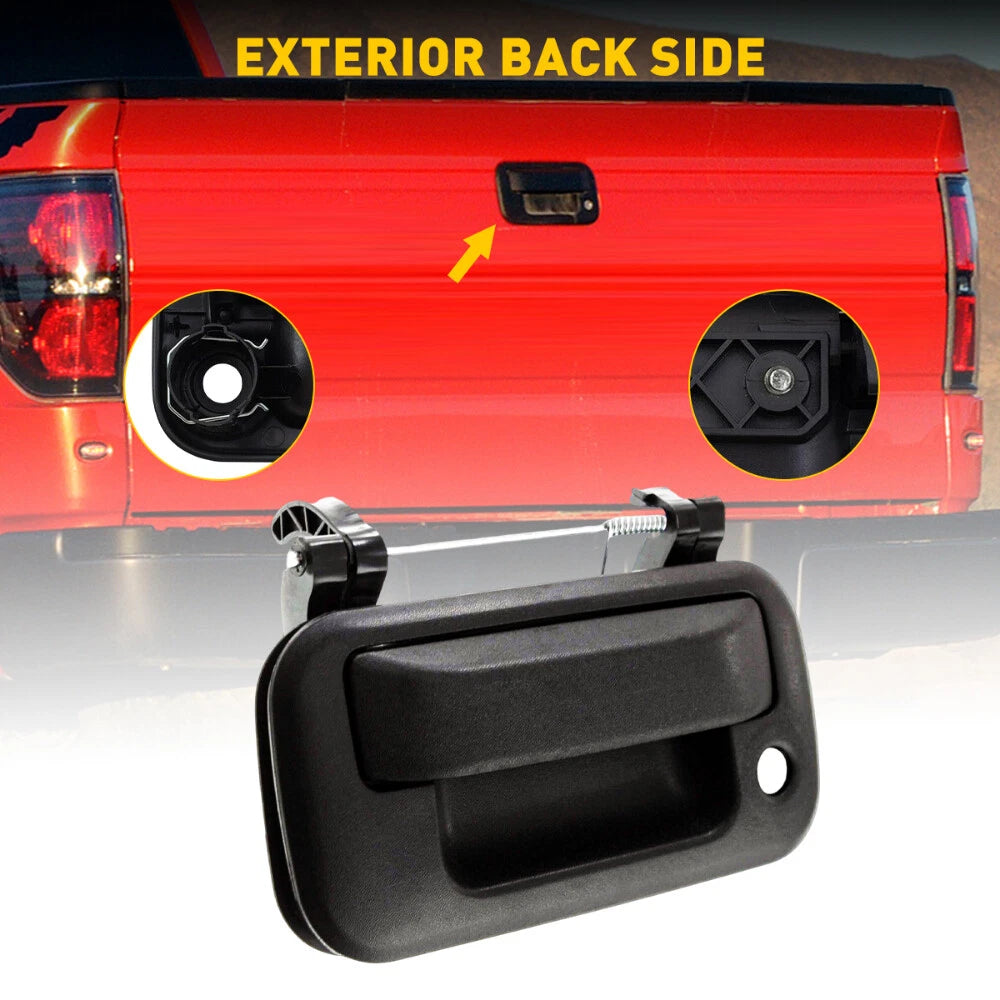 Textured Black Tailgate Handle for Ford F-150 (2004â2013)