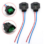 2-Pack Wire Pigtail Female H11 H8 Harness for Fog Light Plug Play (—)