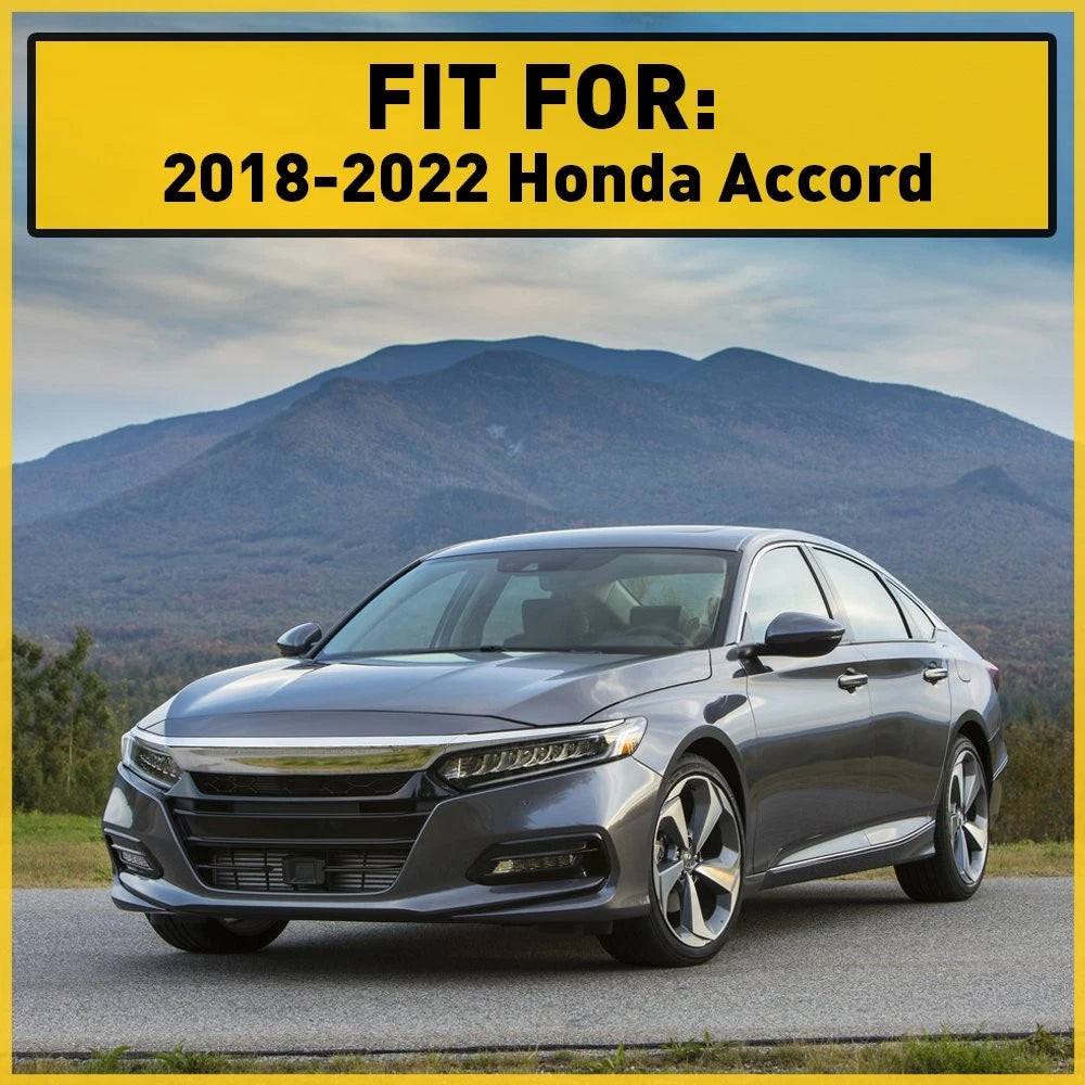 Carbon Steering Wheel Frame Cover Trim for Honda Accord (2018–2022)
