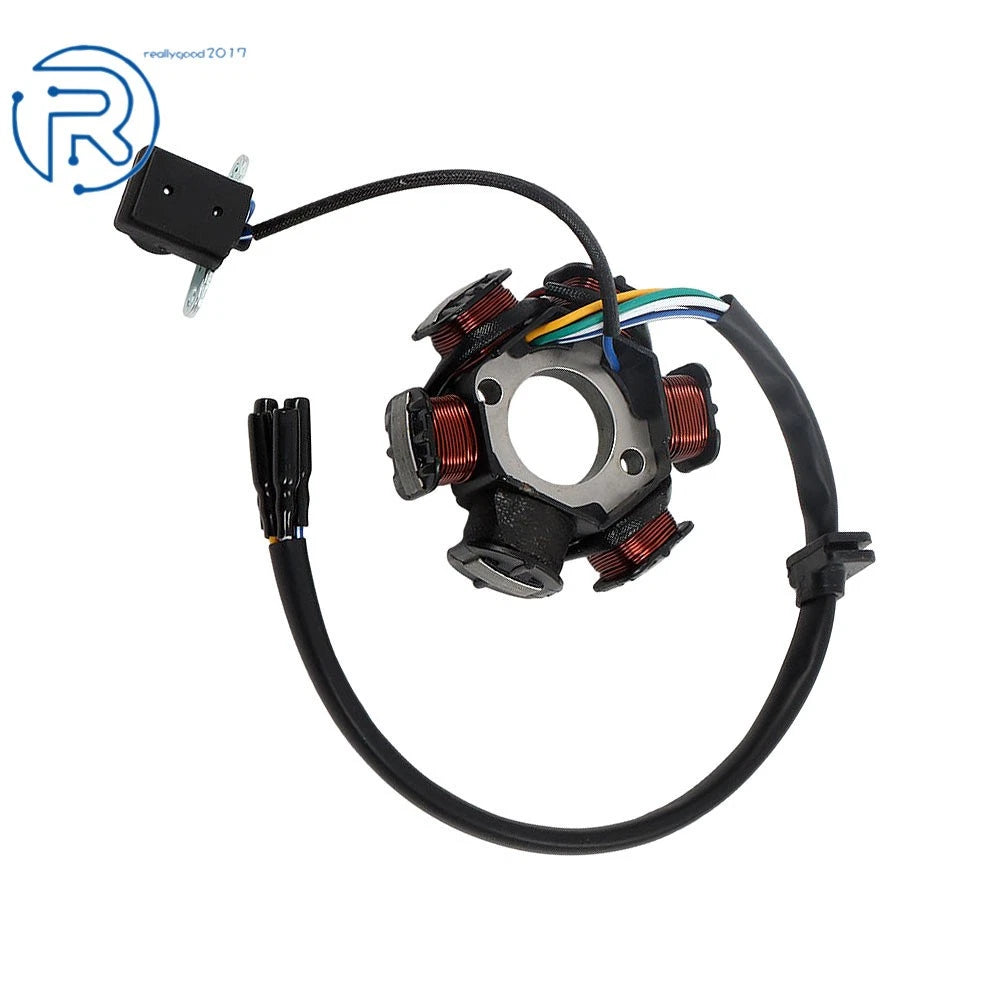 Coil Magneto Flywheel Stator for ATV 50cc 70cc 110cc 125cc (Year Range)