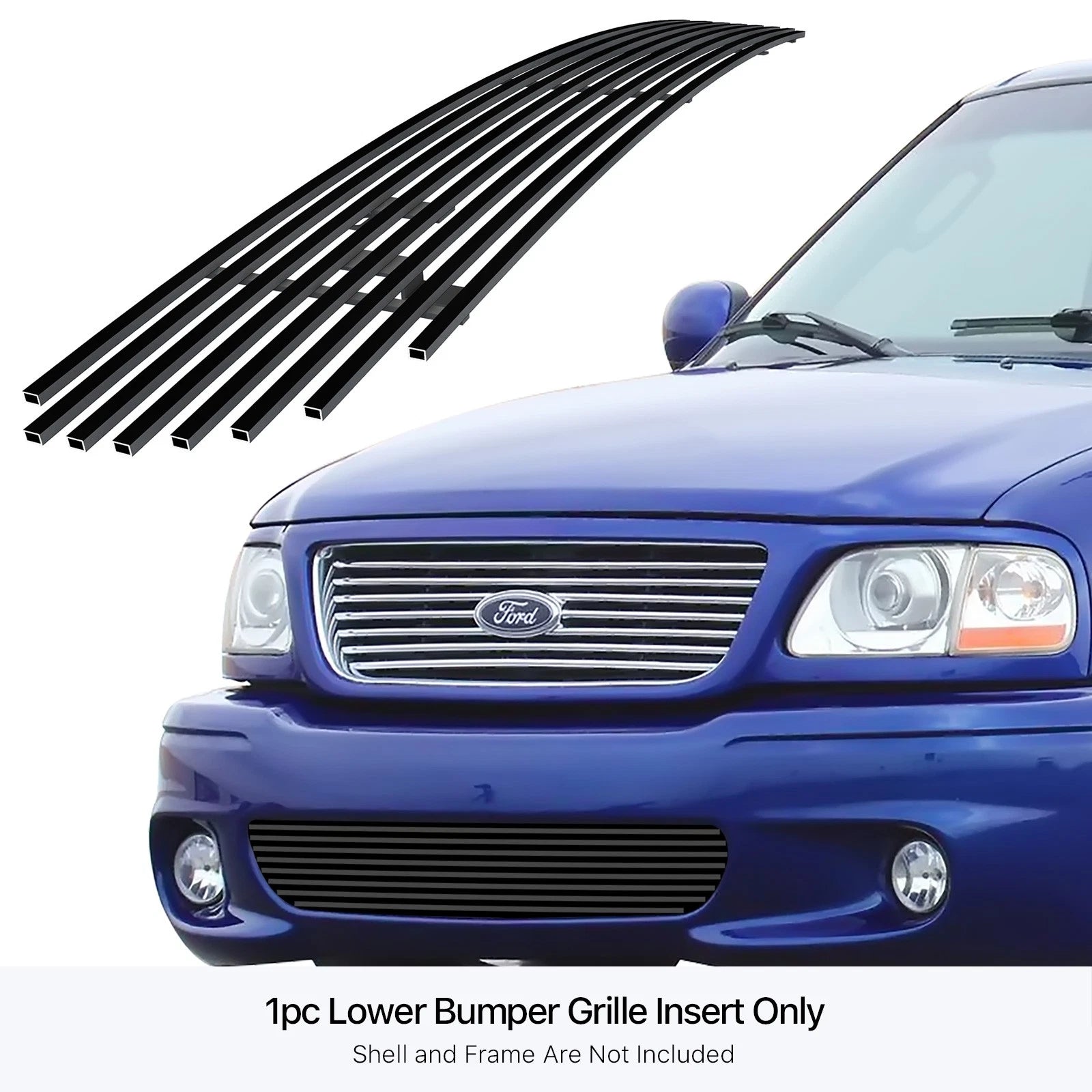 Black Billet Grille for Ford F-150 Lightning (1999-2003)