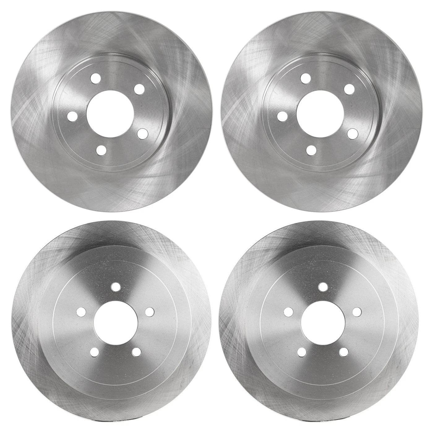 Front and Rear Disc Brake Rotors for Lincoln Town Car (2003–2011)