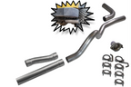 2.5" Aluminized Exhaust Kit for Jeep Wrangler TJ (2001–2006)