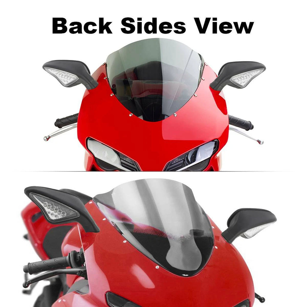 Rearview Mirror Signal Light for Ducati 848 1098 1098S 1098R 1198 1198S 1198R